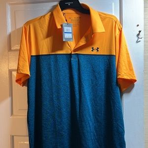 NWT mens under Armour polo shirt size XL